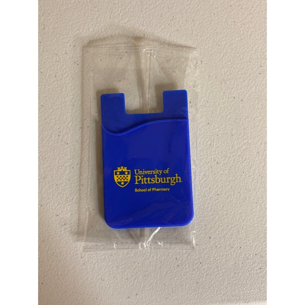 University of‎ Pittsburgh School of Pharmacy Silicone Smart Phone Wallet